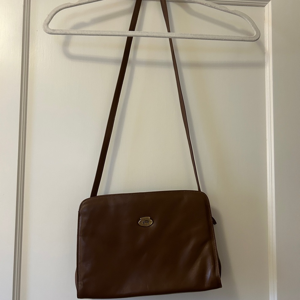 Vintage Etienne Aigner leather shoulder bag